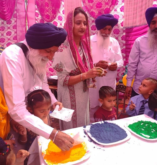'Mera Pehla Sabak' event at Sahibzada Ajit Singh Public School Ladhewal Mahilpur